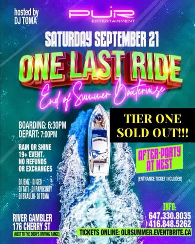 Latin Boatcruise Party