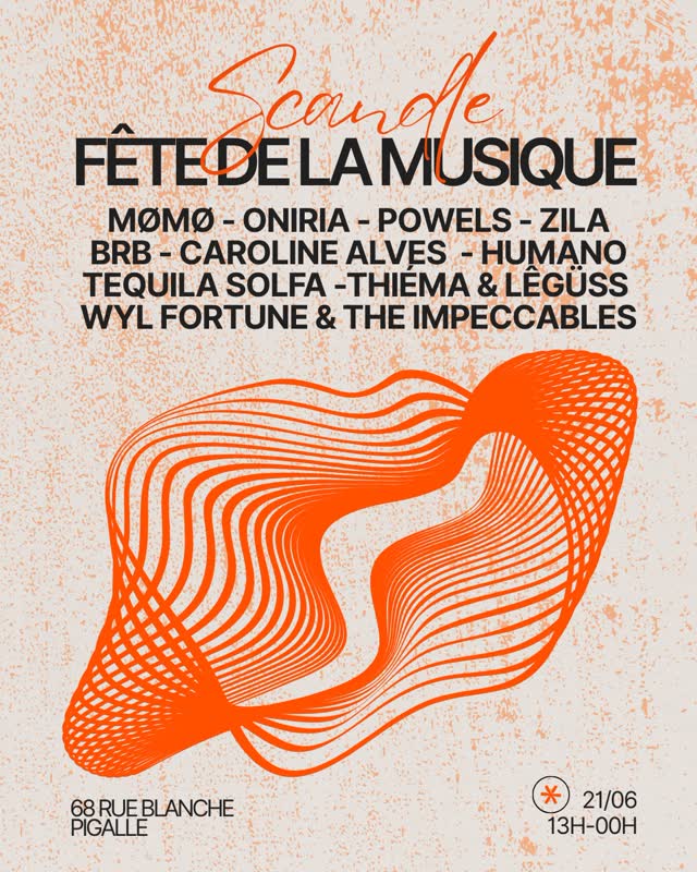 Depuis 9 ans, le quartier a son rendez-vous. Et cette année encore, on transforme la rue en terrain de fête @scandle_paris sort la scène dehors, musique soleil et concerts live!