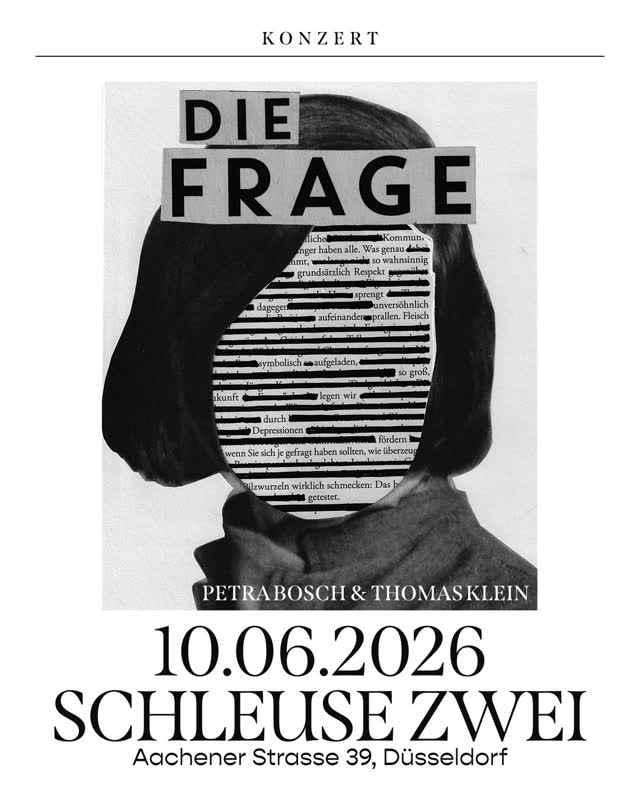 Mi. 10.06.26/ Einlass 19 Uhr / Beginn 20 Uhr / VVK 10 € (zzgl. Geb.) / AK 15 €