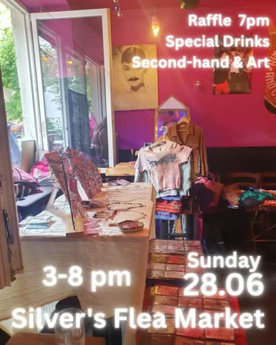 The Silver's Flea Market is happening once a month on Sunday in Summer 2026 💫