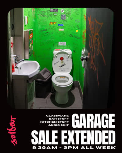 🔥 Everything but the Green Room Sink 🔥  We're opening up the venue 9.30am to 2pm every day this week, gotta get rid of as much as we can before the move.