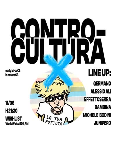 Controcultura x La tua fottuta musica alternativa