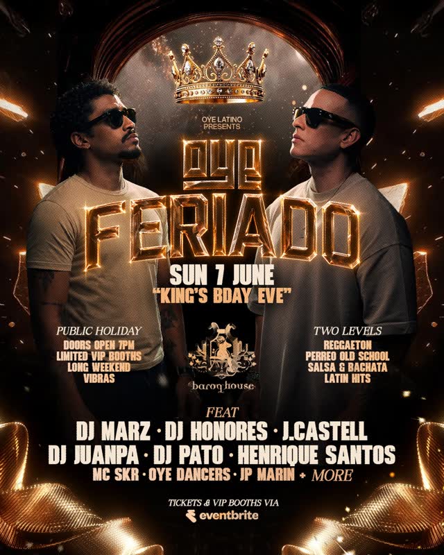 OYE FERIADO @ Baroq House