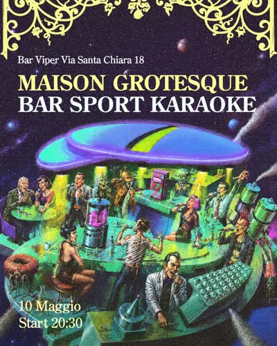 BAR SPORT KARAOKE 🏅 Il ritorno del Grotesque.