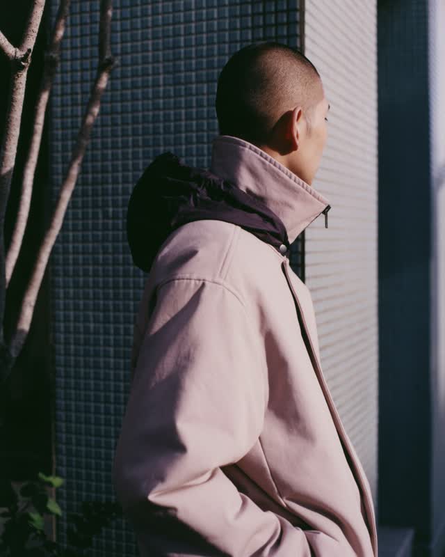 This week, Szilvassy hosts menswear label MORROW for a temporary installation showcasing their highly crafted garments.