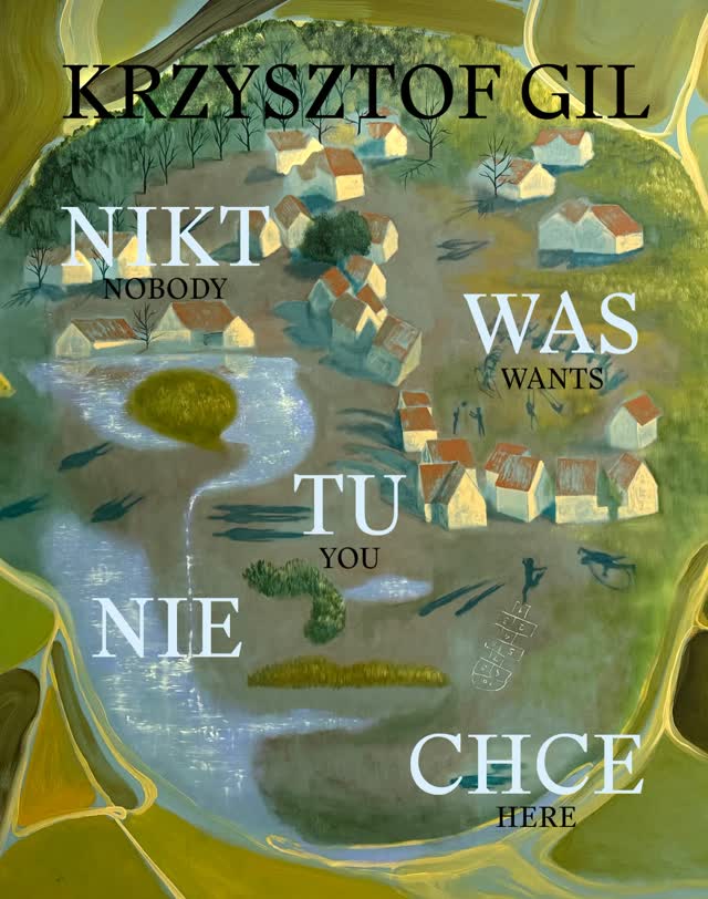Wystawa Krzysztofa Gila @krzysztof_gill – „Nikt was tu nie chce” – dotyka zagadnienia getta w jego współczesnym znaczeniu, a także mechanizmów wykluczenia obecnych w języku, przekazach wizualnych i społecznych wyobrażeniach.