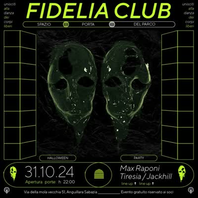 FIDELIA CLUB - Halloween Party 🦇