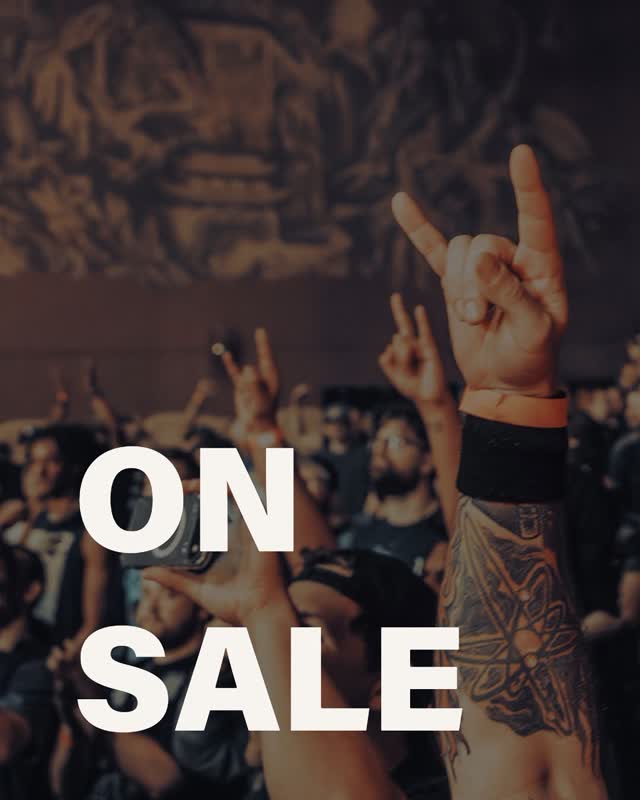 ON SALE TODAY 🎟 Drinks the Sea / The Protomen / The Afghan Whigs