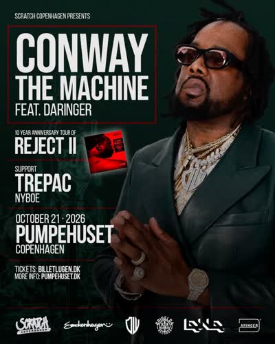 The Machine is back! @whoisconway and @daringer_ celebrates 10 year anniversary of Reject II