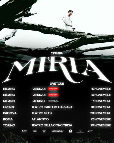 MIRIA LIVE TOUR