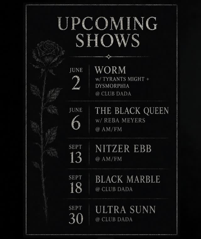 Upcoming Shows
