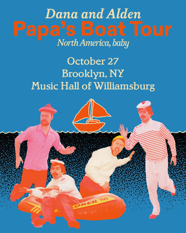JUST ANNOUNCED: @dana_and_alder on October 27th, tickets are on sale Friday 10am.