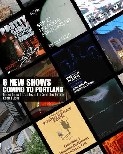 6 New Shows Coming to Portland