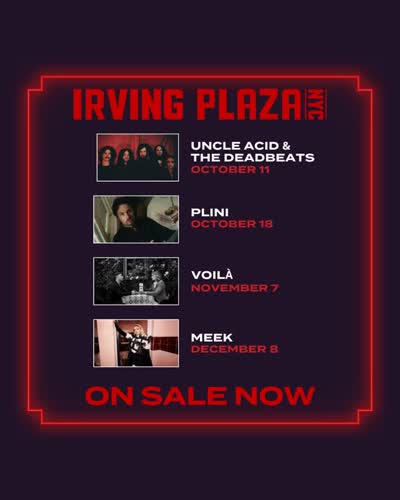 Irving Plaza NYC Concert Series