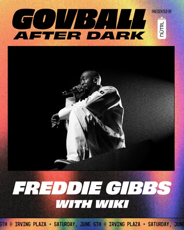 NYC's own WIKI joins Freddie Gibbs this Saturday!