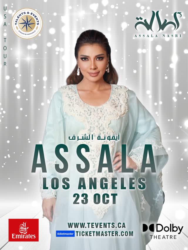 Assala Nasri @assala USA Tour 🇺🇸