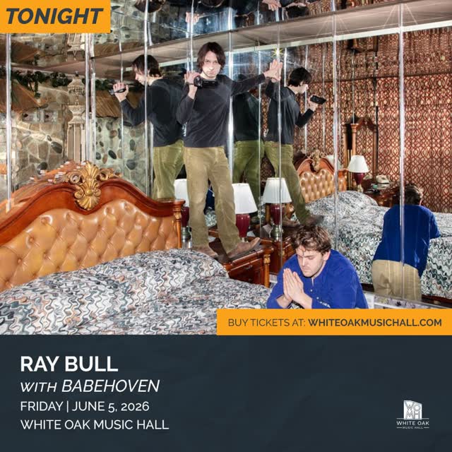 TONIGHT @ray___bull is bringing their 'Please Stop Laughing Tour' to the Upstairs stage with support from @babehoven!