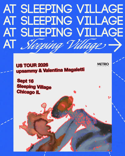 Double-header with Dutch DJ upsammy & Valentina Magaletti