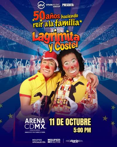 Show de La Grimita y Costelo