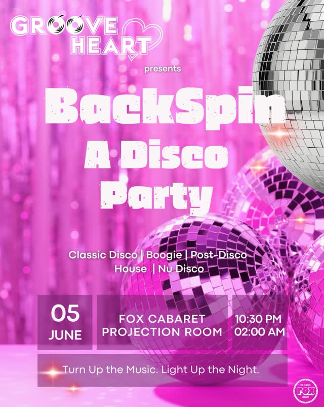 BackSpin with @DJGrooveheart