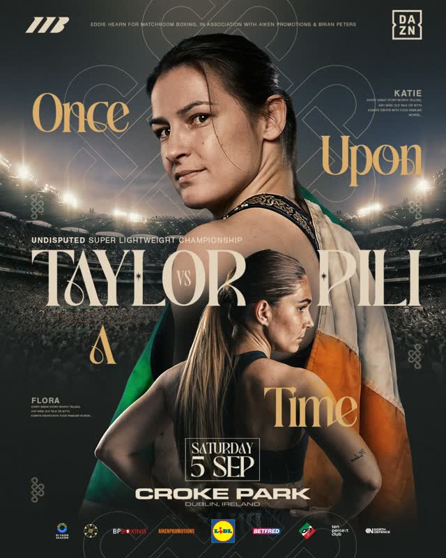 The one you have been waiting for 🥊 @katie_t86 at Croke Park. September 5th, 2026.