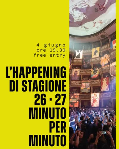 Domani torna la nostra iconica festa di presentazione della nuova stagione
