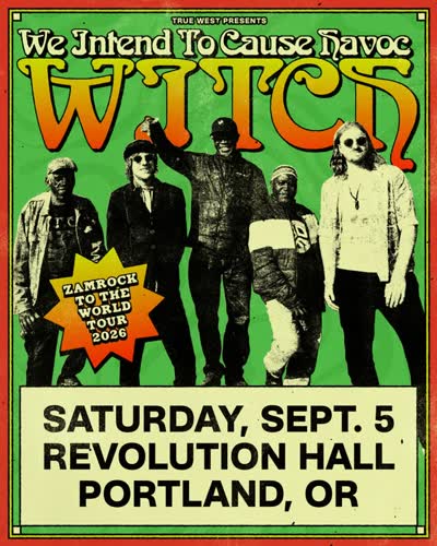 WITCH (We Intend To Cause Havoc) at Revolution Hall