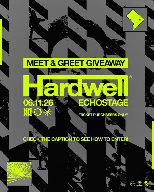 GIVEAWAY! Are you going to @hardwell next Thursday? Enter for a chance to win a meet & greet by tagging a friend in the comments below. Giveaway open to all ticket holders, lock in tickets at the link in bio.