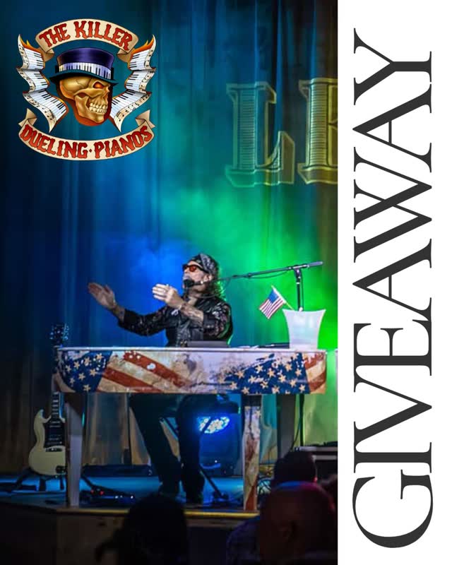 GIVEAWAY TIME! @the_killer_dueling_pianos show at Tap Yard