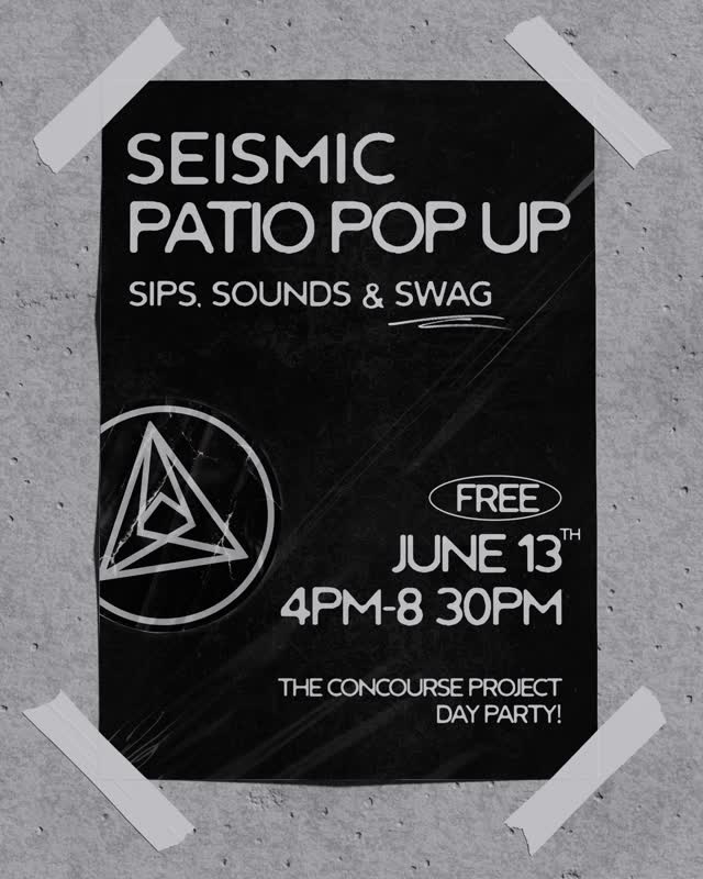 Seismic Pop-Up day party