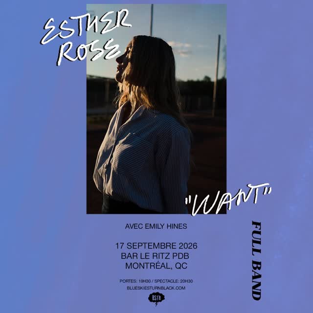 Emily Hines opening for Esther Rose