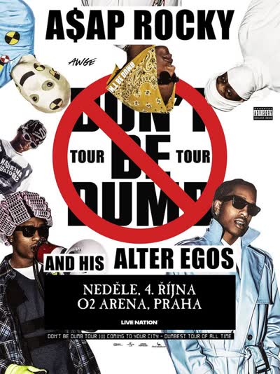 A$AP Rocky Don’t Be Dumb World Tour