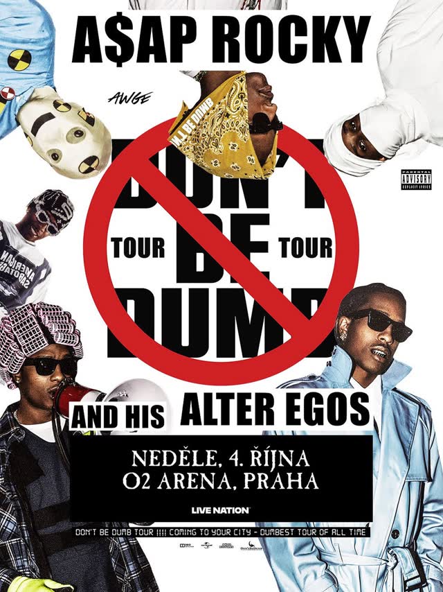 A$AP Rocky Don’t Be Dumb World Tour