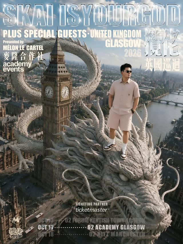 Skai Isyourgod is coming to #O2AcademyGlasgow Saturday 17 October.