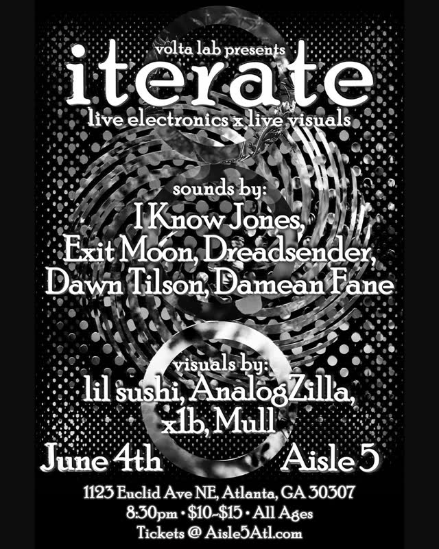 Volta Labs returns with the second installment of iterate [live electronics x live visuals]