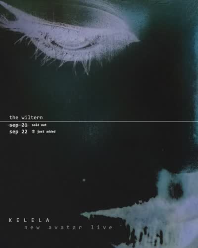 SECOND SHOW ADDED: Due to popular demand, Kelela has added a second show on September 22!