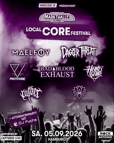 AFTERSHOWPARTY beim LOCAL CORE FESTIVAL 2026