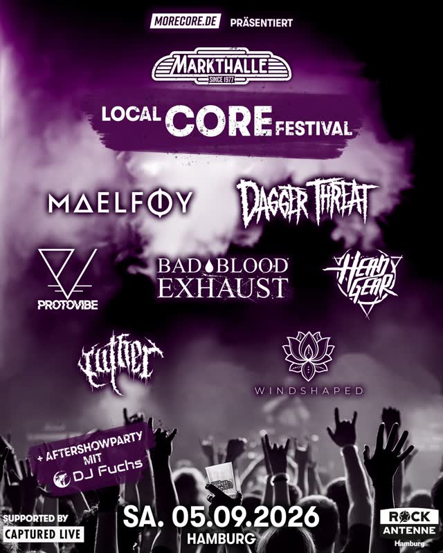 AFTERSHOWPARTY beim LOCAL CORE FESTIVAL 2026