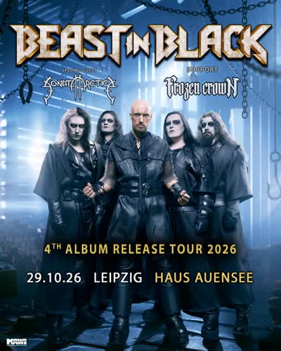 BEAST IN BLACK – 4TH ALBUM RELEASE TOUR 2026