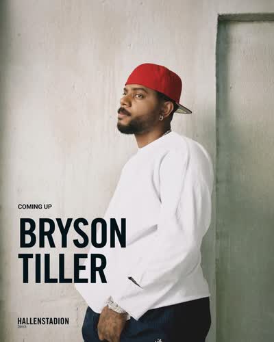 The king of TRAPSOUL is back 👑 BRYSON TILLER am 17.11.2026 im Hallenstadion Zürich!