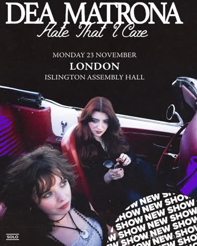 JUST ANNOUNCED @deamatronaband – Mon 23 Nov