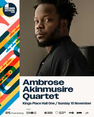 EFG London Jazz Festival 2026 - Ambrose Akinmusire Quartet