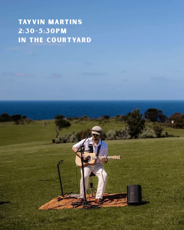 Live music with @tayvinmartinssmusic