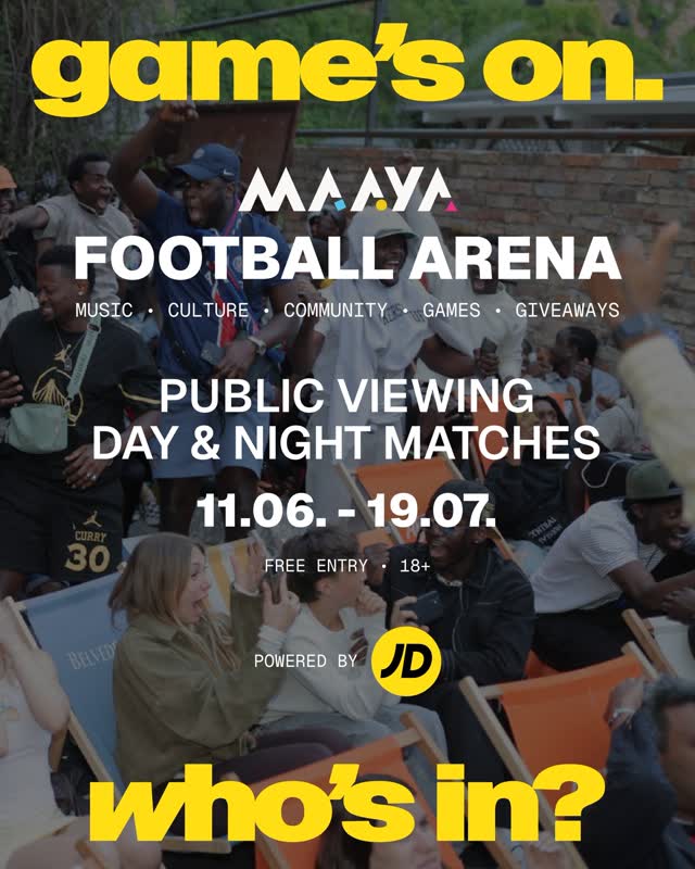 MAAYA Football Arena powered by @jdsportsde ⚽
