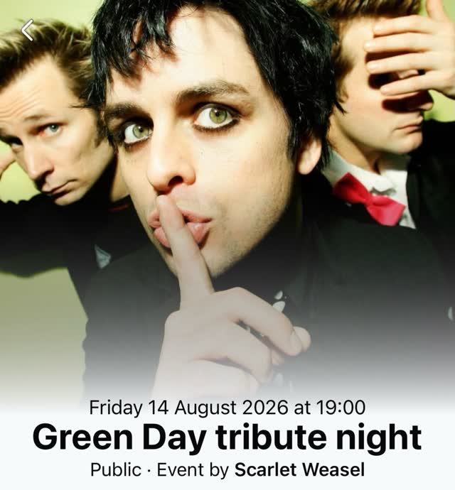 Green Day tribute night