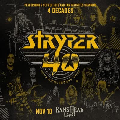 Stryper 40th Anniversary Tour