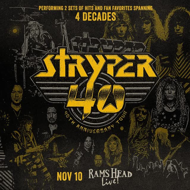 Stryper 40th Anniversary Tour