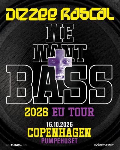 UK rap-veteranen Dizzee Rascal kommer til Pumpen