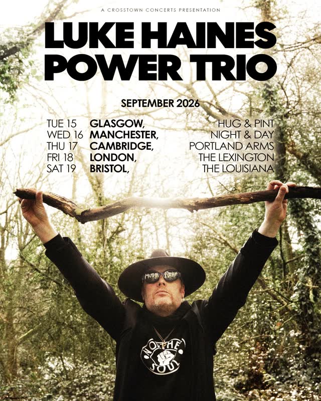 LUKE HAINES POWER TRIO