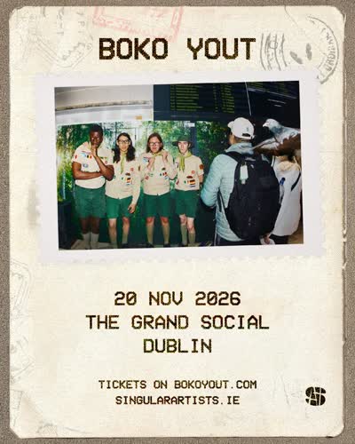 Bokoyout at The Grand Social Dublin